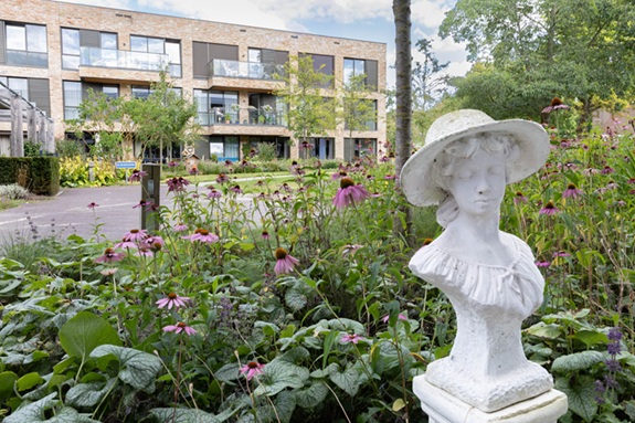 Tuin voor beeld